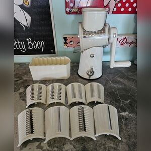 Chef Power Premium Quality 5 in 1 Cheese Grater Hand Crank